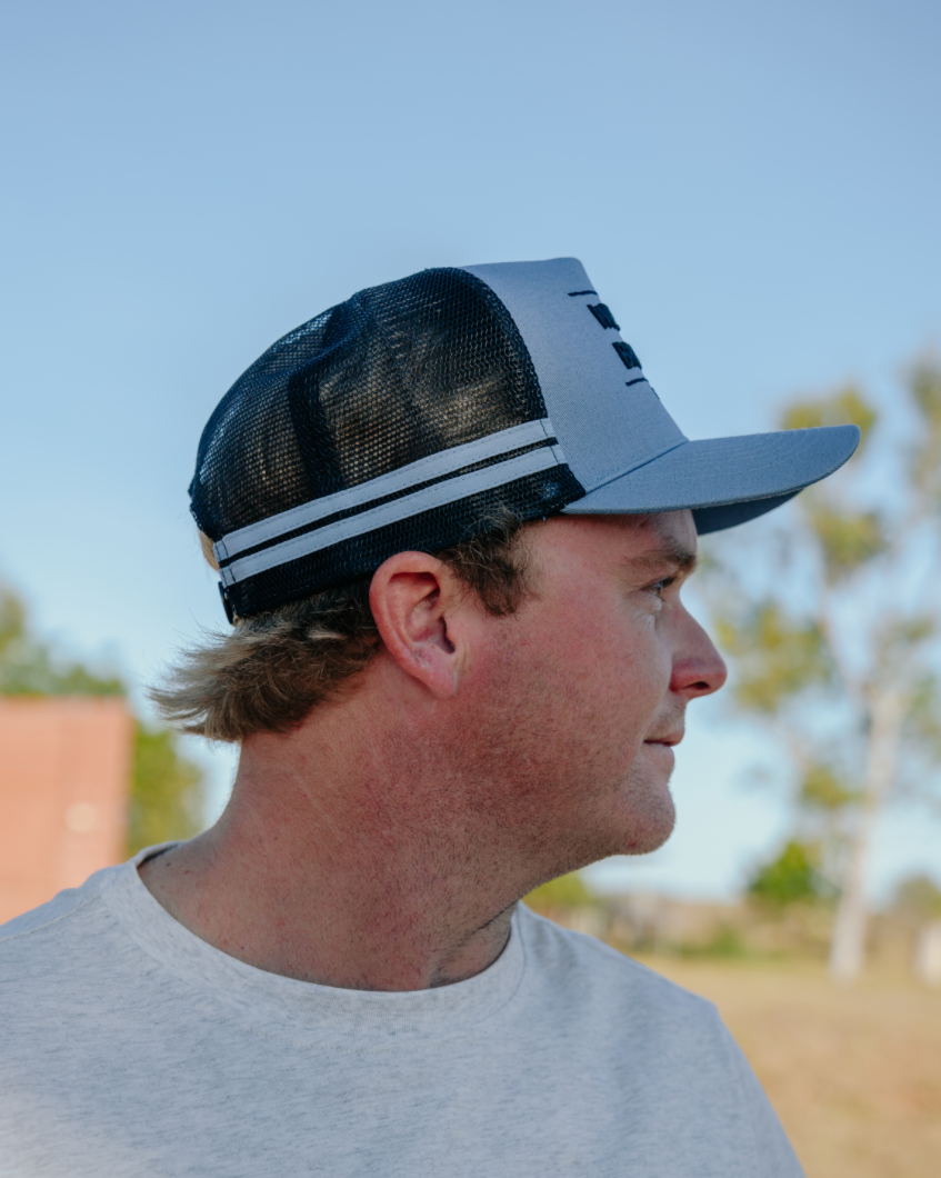 Kimberley Trucker Hat Blue - side
