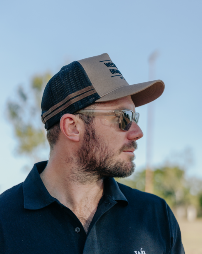 Kimberley Trucker Hat Brown - side