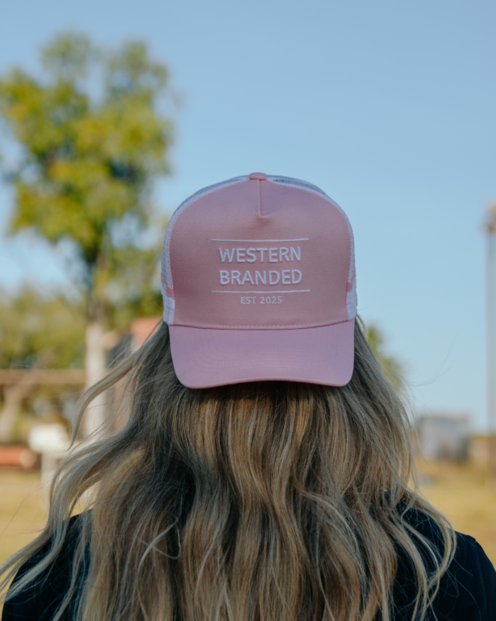 Kimberley Trucker Hat Pink - front