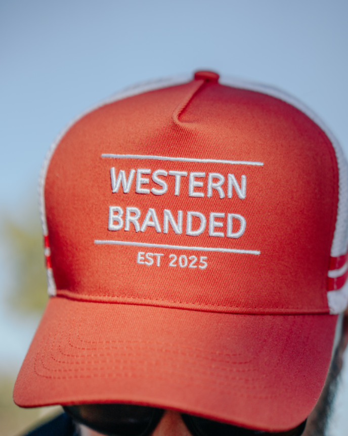 Kimberley Trucker Hat Red - front