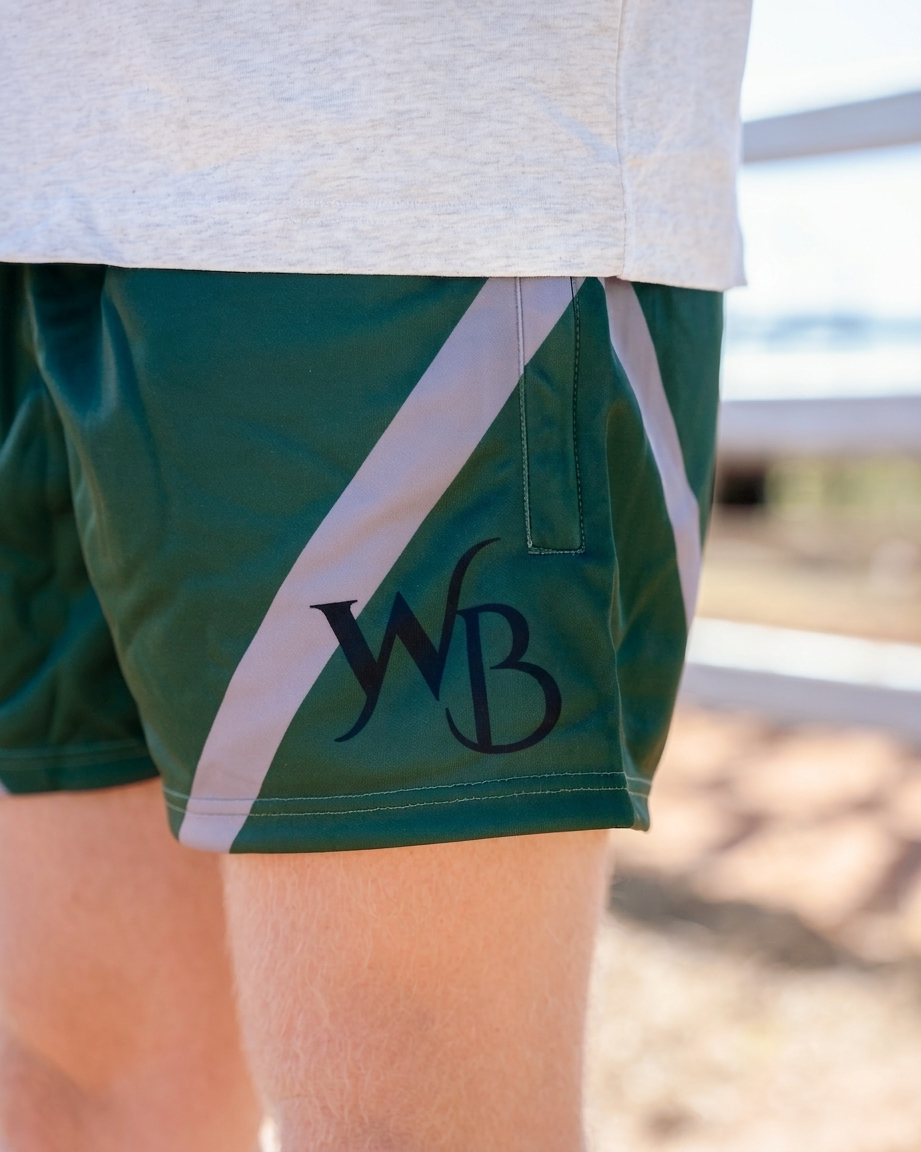 Footy Shorts – Green/Grey - enhanced photo DSC05882.jpg